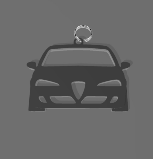 Alfa Romeo 147 kulcstartó