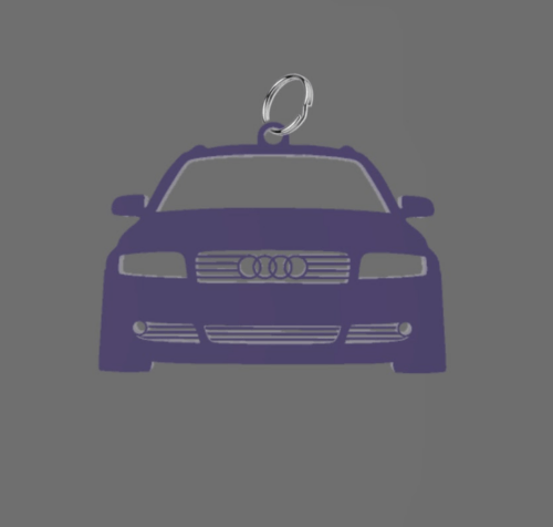 Audi A4 B6 kombi kulcstartó