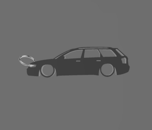 Audi A4 B6 kombi kulcstartó - Image 2