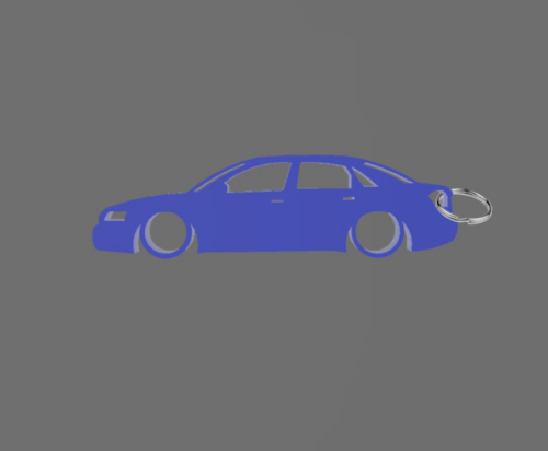 Audi A4 B6 sedan kulcstartó