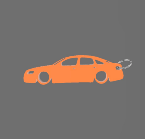 Audi A6 C6 sedan kulcstartó