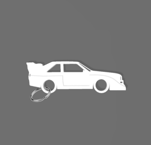 Audi S1 Quattro kulcstartó