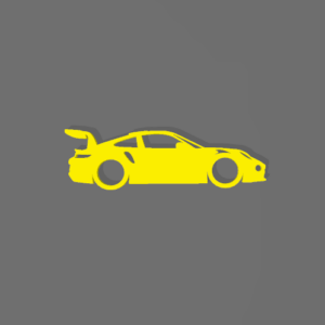 Porsche 911 GT3 RS kulcstartó