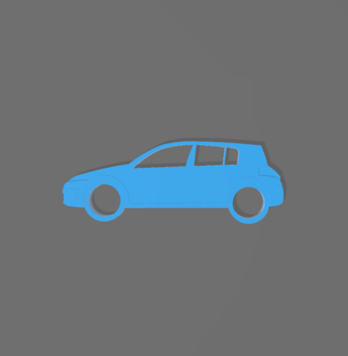 Renault Megane mk2 kulcstartó