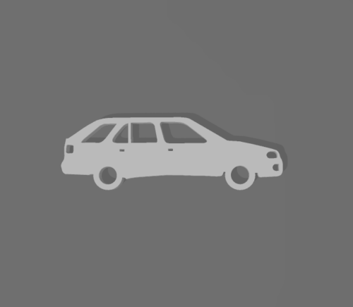 Skoda Felicia kombi kulcstartó