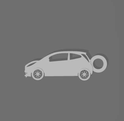 Toyota Aygo kulcstartó