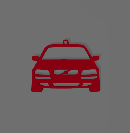 Volvo S40 kulcstartó