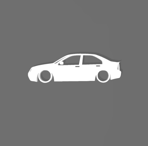 Volkswagen Bora / Jetta kulcstartó