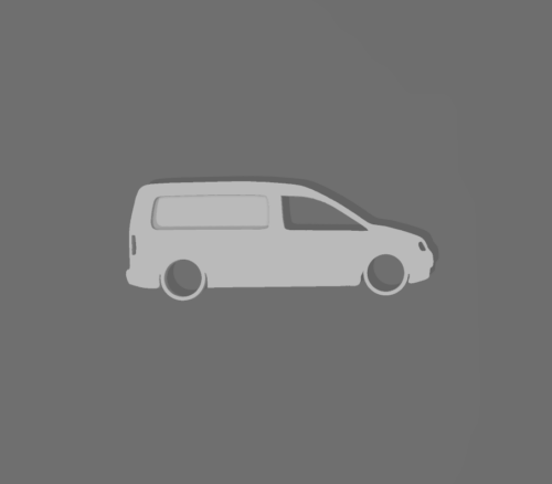 Volkswagen Caddy Mk5 long kulcstartó