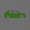 Volkswagen Golf 3 kulcstartó