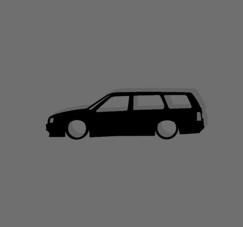 Volkswagen Golf 3 kombi kulcstartó