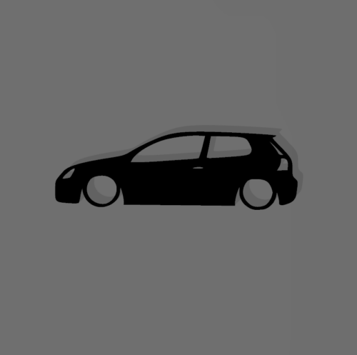 Volkswagen Golf 5 kulcstartó