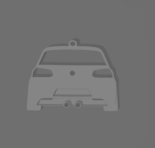 Volkswagen Golf 6 kulcstartó - Image 2