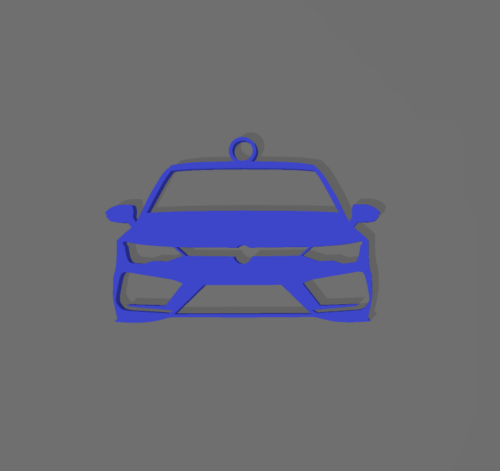 Volkswagen Golf 8 kulcstartó