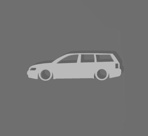 Volkswagen Passat B5 kombi kulcstartó