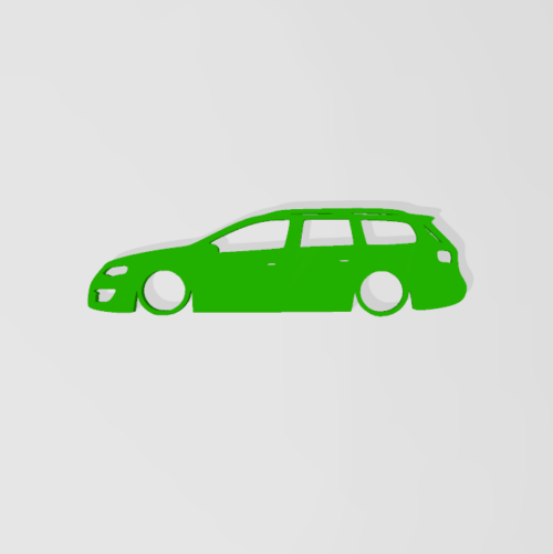 Volkswagen Passat B6 Kombi kulcstartó