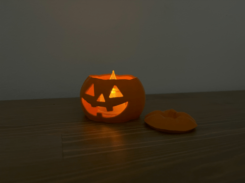 Halloweeni tök dísz