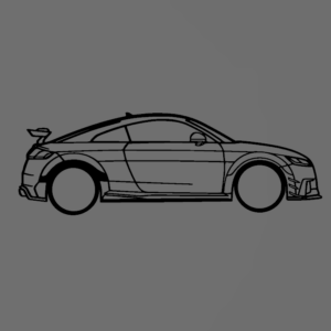 Audi TT Mk3 fali dekoráció