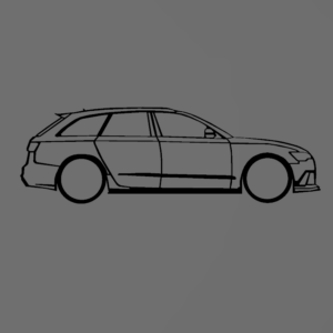 Audi RS6 C7 fali dekoráció