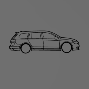 Volkswagen Passat B8 kombi fali dekoráció