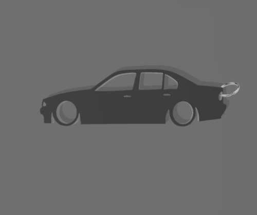 BMW E38 kulcstartó