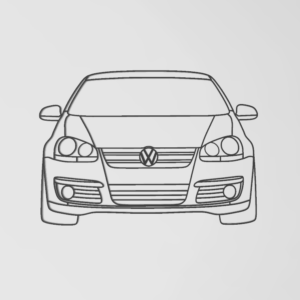 Volkswagen Golf 5 fali dekoráció