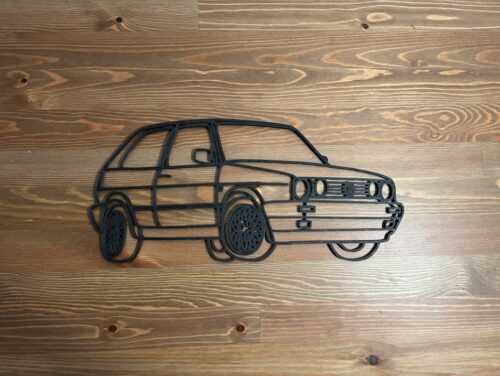Volkswagen Golf 2 fali dekoráció - Image 2