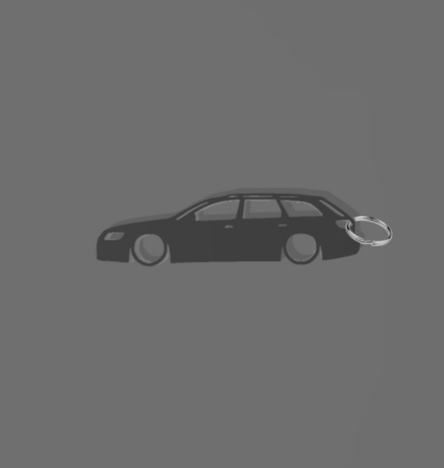 Audi A6 C6 Avant kulcstartó