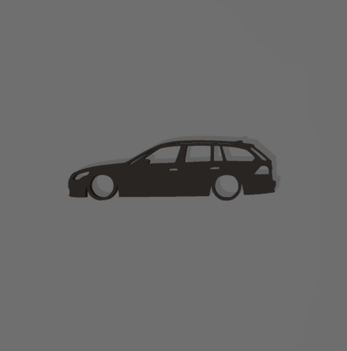 BMW E61 kulcstartó