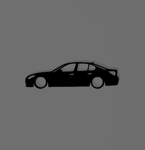 BMW E60 kulcstartó