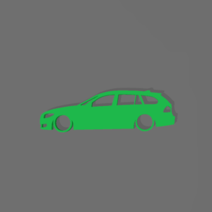 BMW E91 kulcstartó