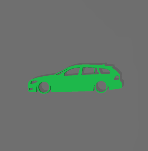 BMW E91 kulcstartó
