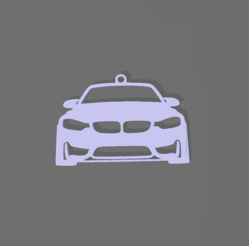 BMW F80 kulcstartó