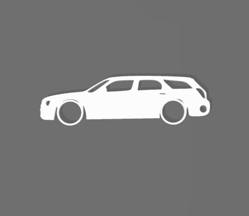 Chrysler 300C Wagon kulcstartó