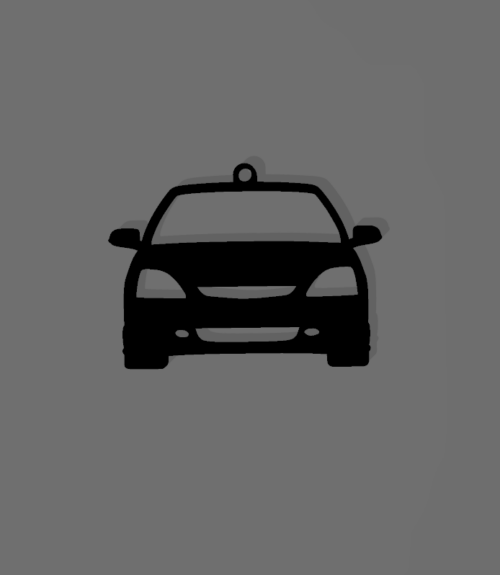 Honda Civic 7gen kulcstartó