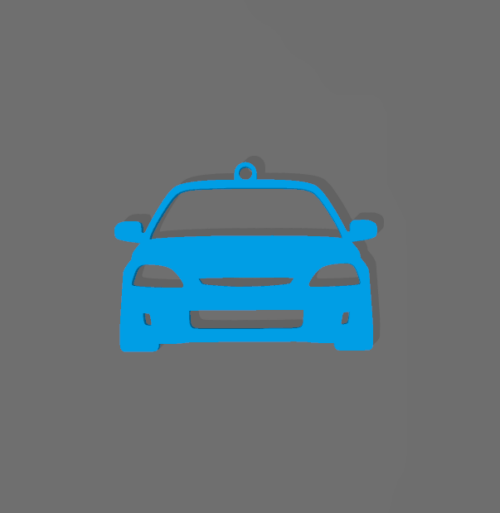 Honda Civic 6gen kulcstartó - Image 2