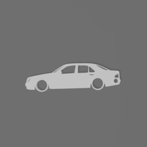 Mercedes W210 sedan kulcstartó