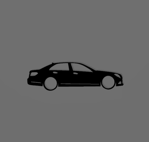Mercedes W212 kulcstartó - Image 2