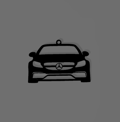 Mercedes W212 kulcstartó