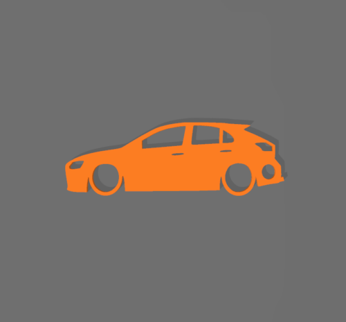 Mitsubishi Lancer Sportback kulcstartó