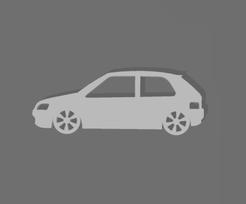 Peugeot 106 kulcstartó