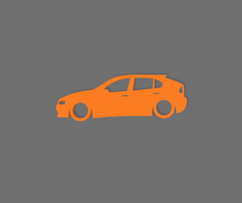 Seat Leon mk1 kulcstartó