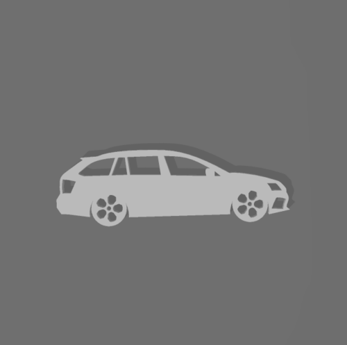 Skoda Octavia mk3 kombi kulcstartó