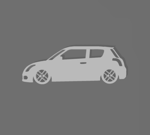 Suzuki Swift mk3 kulcstartó - Image 2