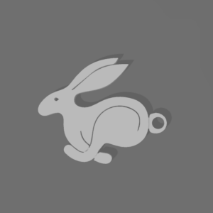 Rabbit kulcstartó
