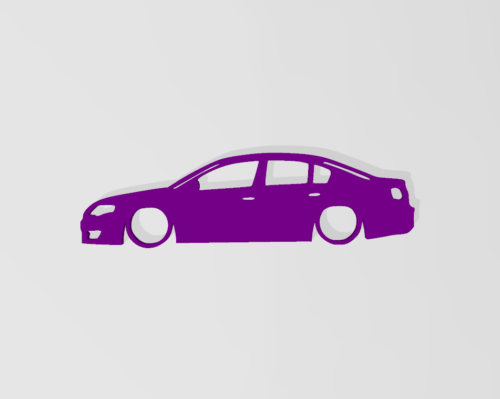 Volkswagen Passat B6 sedan kulcstartó