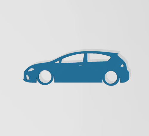 Seat Leon mk2 kulcstartó