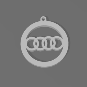Audi kulcstartó