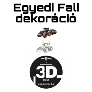 Egyedi fali dekor