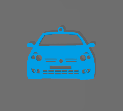 Renault Clio RS Mk2 kulcstartó